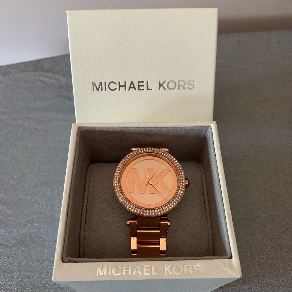 Michael Kors Rose Gold Watch